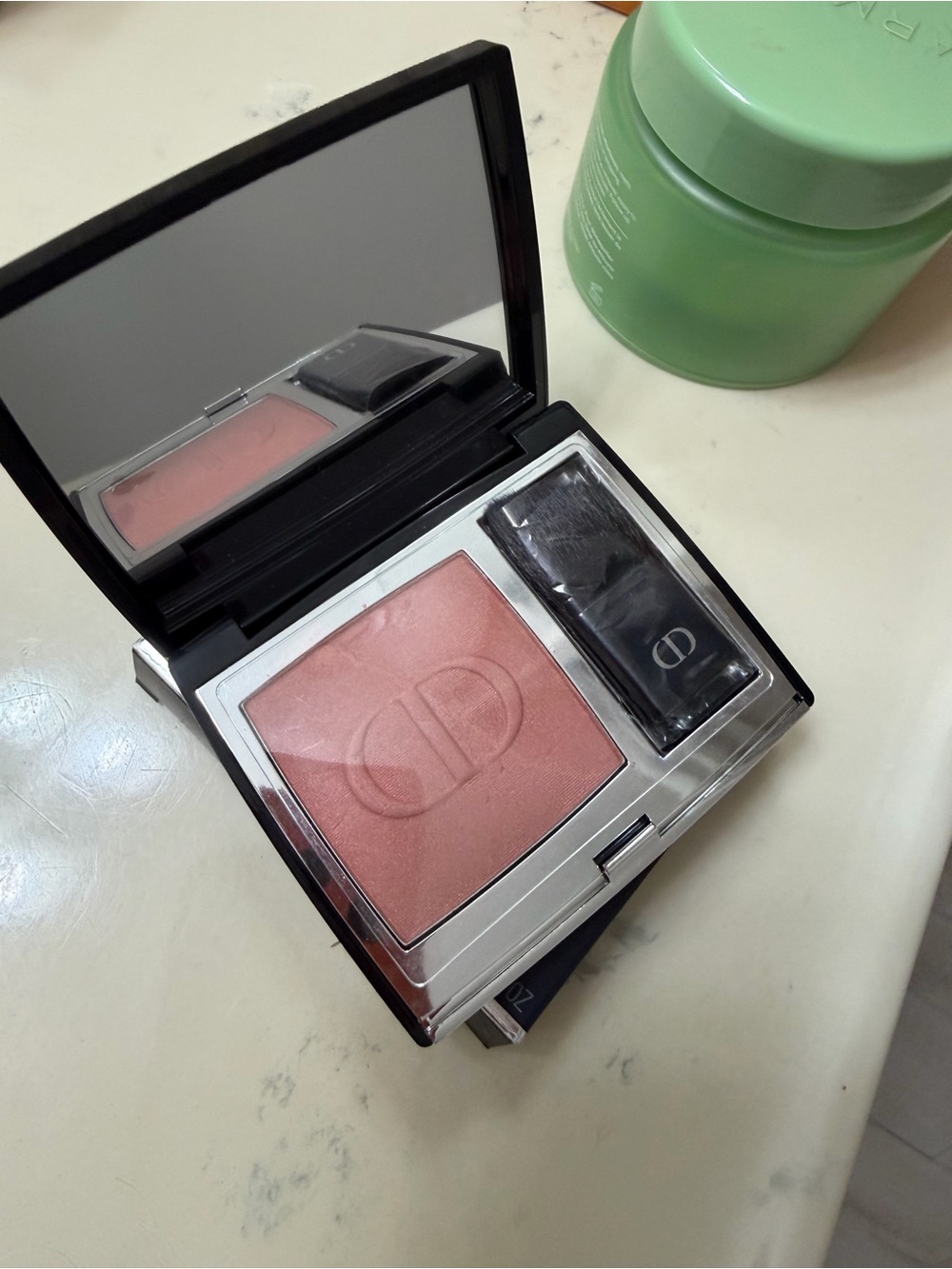 Dior Peachy Pink Satin Powder Blush Compact new 🥰